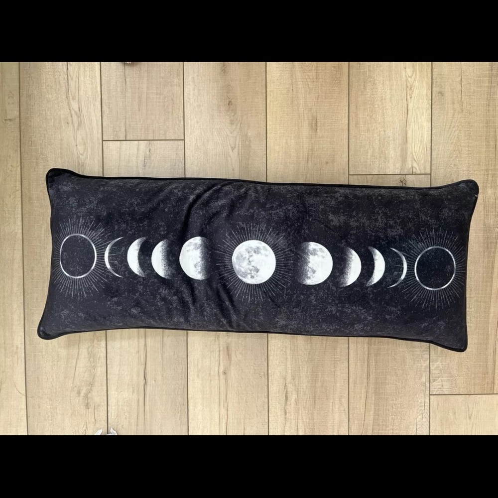 Moon Phase Throw Pillow